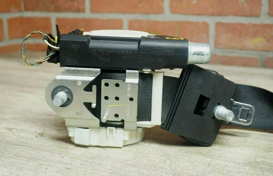 NEGRO MERCEDES R350 W251 2006-2007 RETRACTOR CINTURÓN SEGURIDAD TRASERO IZQUIERDO TERCERA FILA OEM* Foto 4 de 4