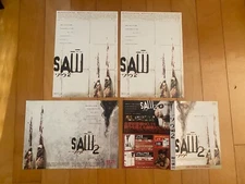 SAW 2 Japan 2005 mini-poster x4 Horror Gore Evil Dead IT combine Donnie Wahlberg