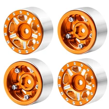 1.0" Aluminum Beadlock Wheels Rims For 1:24 RC Crawler Axial SCX24 All Series