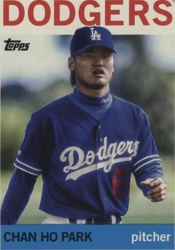 2025 Topps Diamond Icons Chan Ho Park Auto Blue #15/15 Dodgers | eBay
