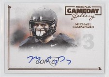 2014 Press Pass Gameday Gallery Bronze Michael Campanaro #GG-MC Auto 2l7