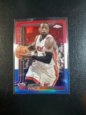 2025-26 Topps Chrome Dwyane Wade Red White Blue Refractor SP #241 (C)