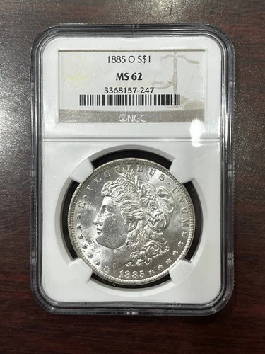 1885-O Morgan Dollar - MS-62