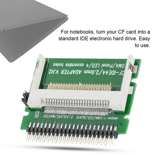 Compact Flash CF Memory Card to 2.5-inch 44Pin IDE Laptop SSD HDD ...