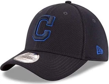 Authentic MLB New Era NWT Cleveland Indians Tone-Tech 39Thirty Flex Hat