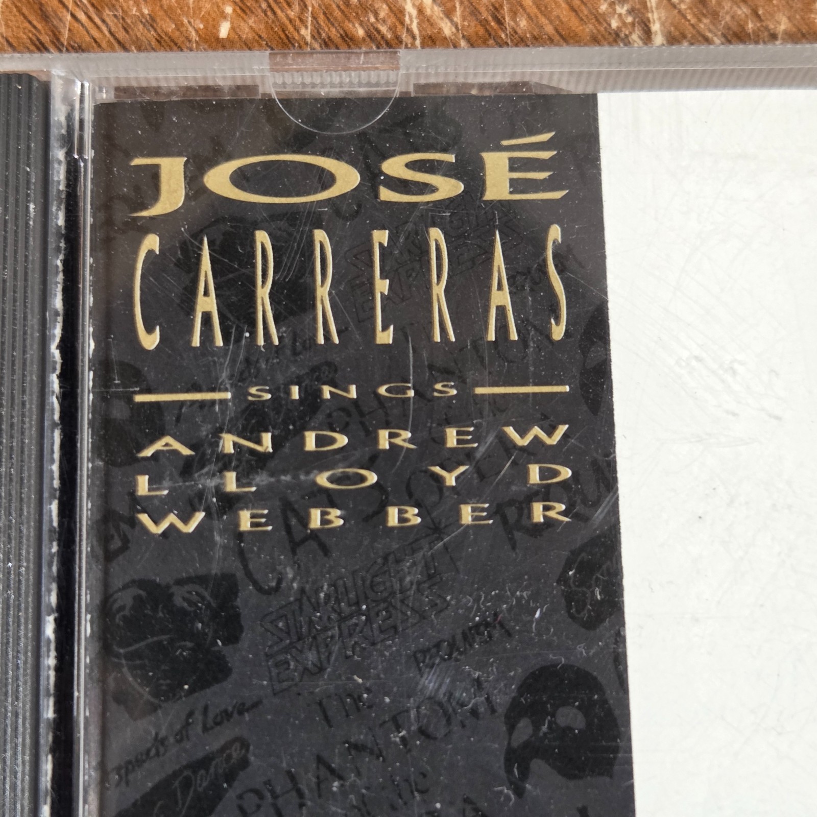 Andrew Lloyd Webber CD Jose Carreras