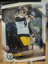 Panini Prizm 2025 Chris Boswell #174 White Disco Prizm Pittsburgh Steelers NFL