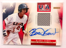 2013 Panini USA Baseball Box Set #16 Blake Sabol (RC) Jersey Relic/Auto #54/99!