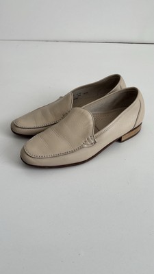 Loake Shoemakers Harlow Shoes Leather Beige Mens US8 UK7 1/2 