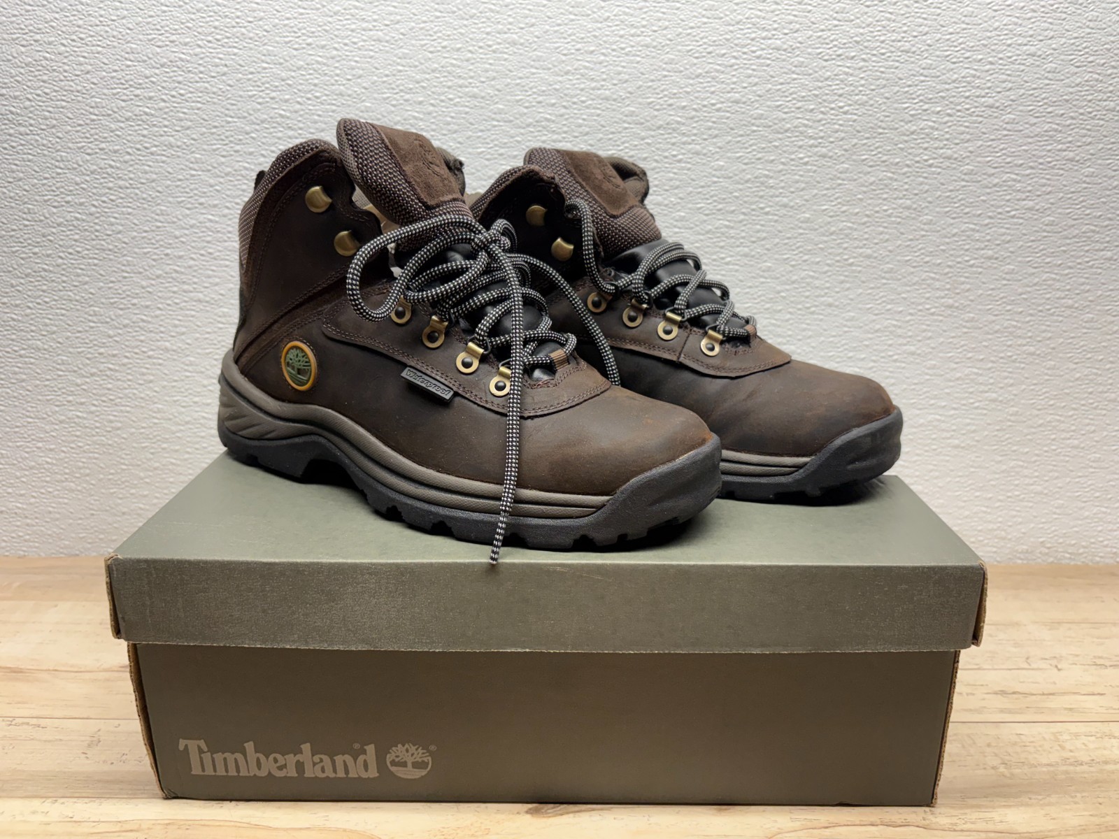 Timberland White Ledge Mid Waterproof Mens Hiking Boots Size: 7.5