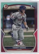 2023 Bowman Draft Aqua & Pink Gradient 18/199 Tommy Hawke #BD-141 0yd6