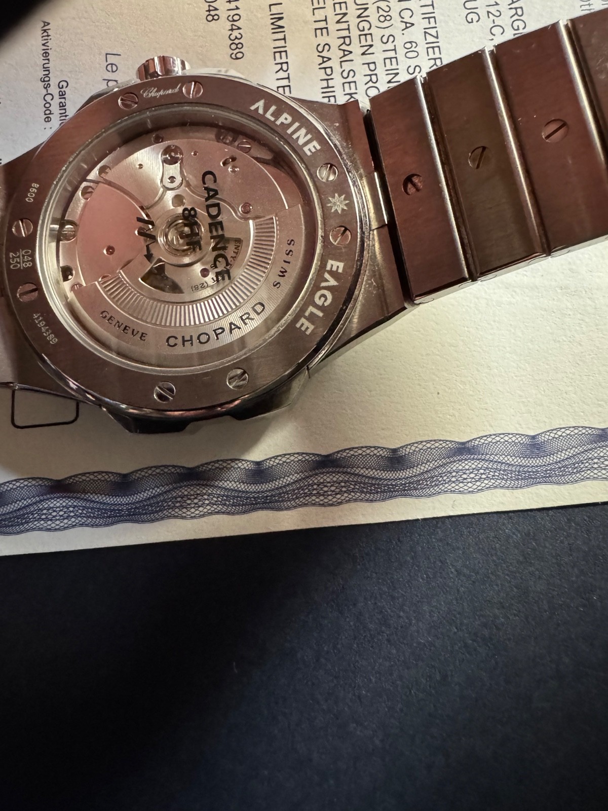 Chopard Alpine Eagle Titanium Limited Cadence 8HF - image 3
