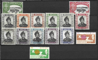 A very nice old Brunei group of issues