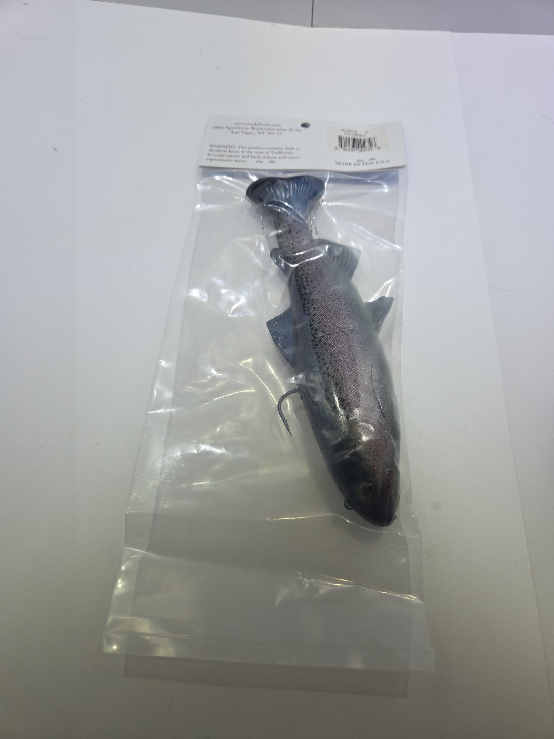 Huddleston Deluxe Swimbait 8" ROF-0 NEW - Image 5