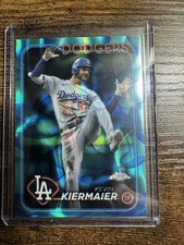 2024 Topps Chrome Update Kevin Kiermaier Aqua Lava Lamp Refractor /175 Dodgers