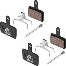 2/4 Pairs Bike Brake Pads, Ceramic Bicycle Disc Brake Pads Fit for Tektro Shiman