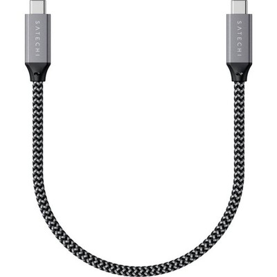 Satechi USB-C  Kabel USB4  USB-C  Stecker 0.25 m Grau ST-U4C25M