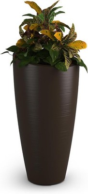 Mayne Modesto 32-Inch Tall Planter   Weather-Resistant Planter for Flowers  