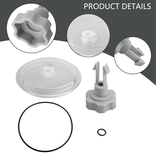SF80110-1 Laubfallendeckel Deckel mit O-Ring Ventil für Intex 12 Zoll Sandfilterpumpe - Bild 4 von 20