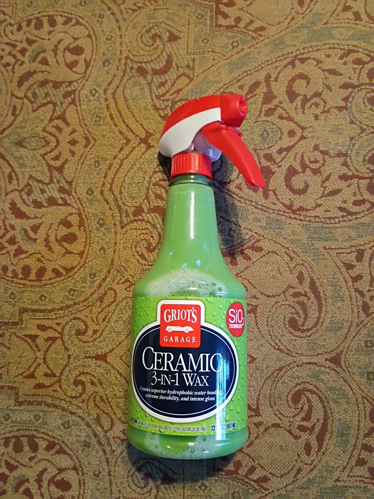 Griot’S Garage 10978 Ceramic 3-In-1 Wax 22Oz, Easy-To-Use Sio2 Coating Providing