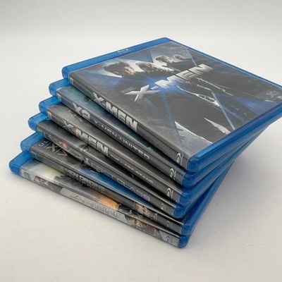 X-Men Blu-ray Movie Lot 6 Films Wolverine First Class Last Stand X2 Marvel