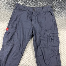 Tactical Cargo Pants Men L adj Navy Rothco BDU RipStop Artform Combat Military