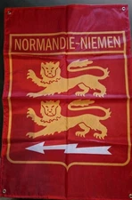 Banner - Normandy-Niemen (French: Normandie-Niémen) - French fighter aviation...