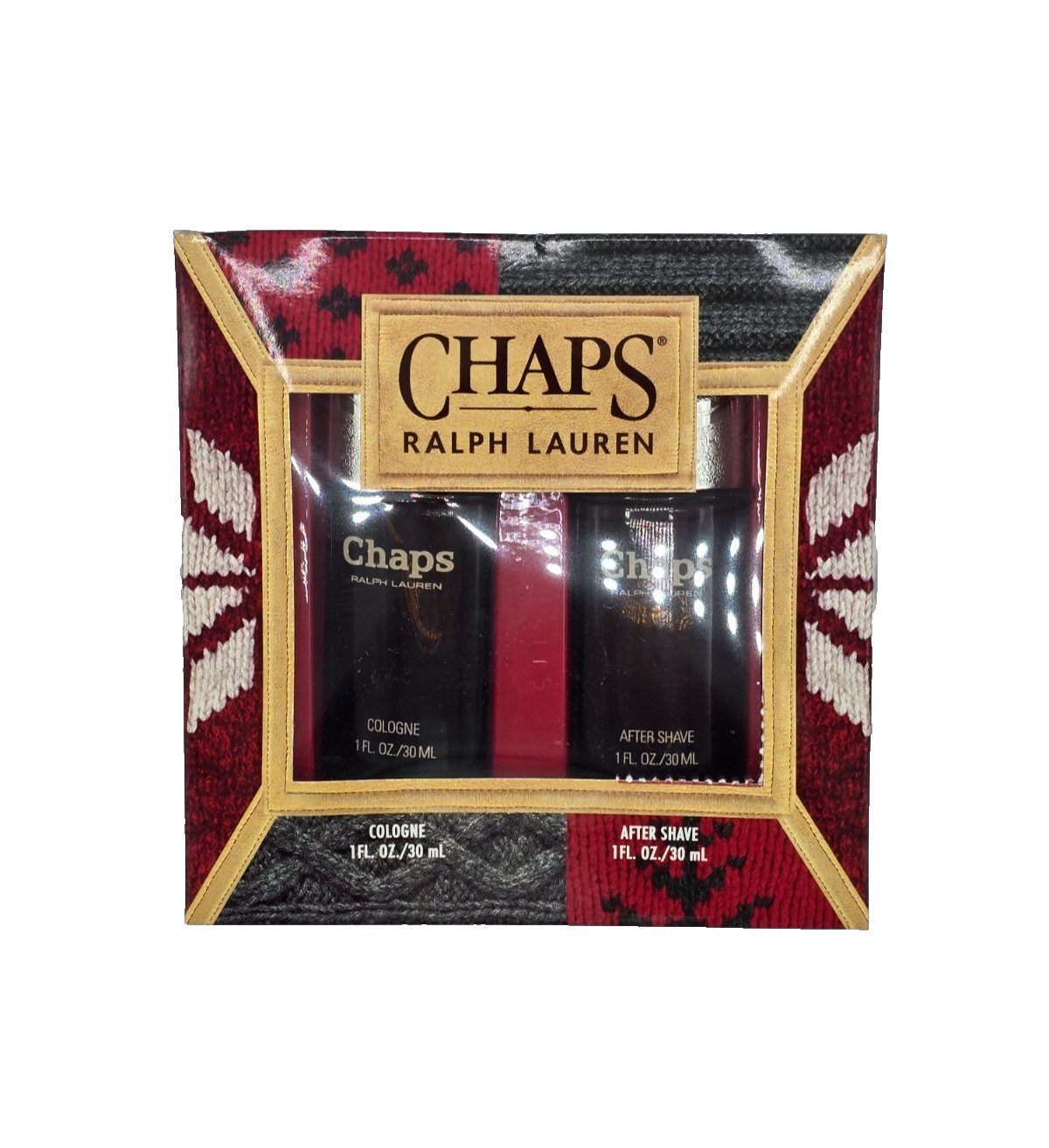 Chaps Ralph Lauren Cologne & After Shave Gift Set 1 fl oz each