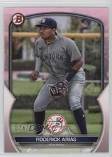 2023 Bowman Prospects Pink 76/175 Roderick Arias #BP-135 00jv