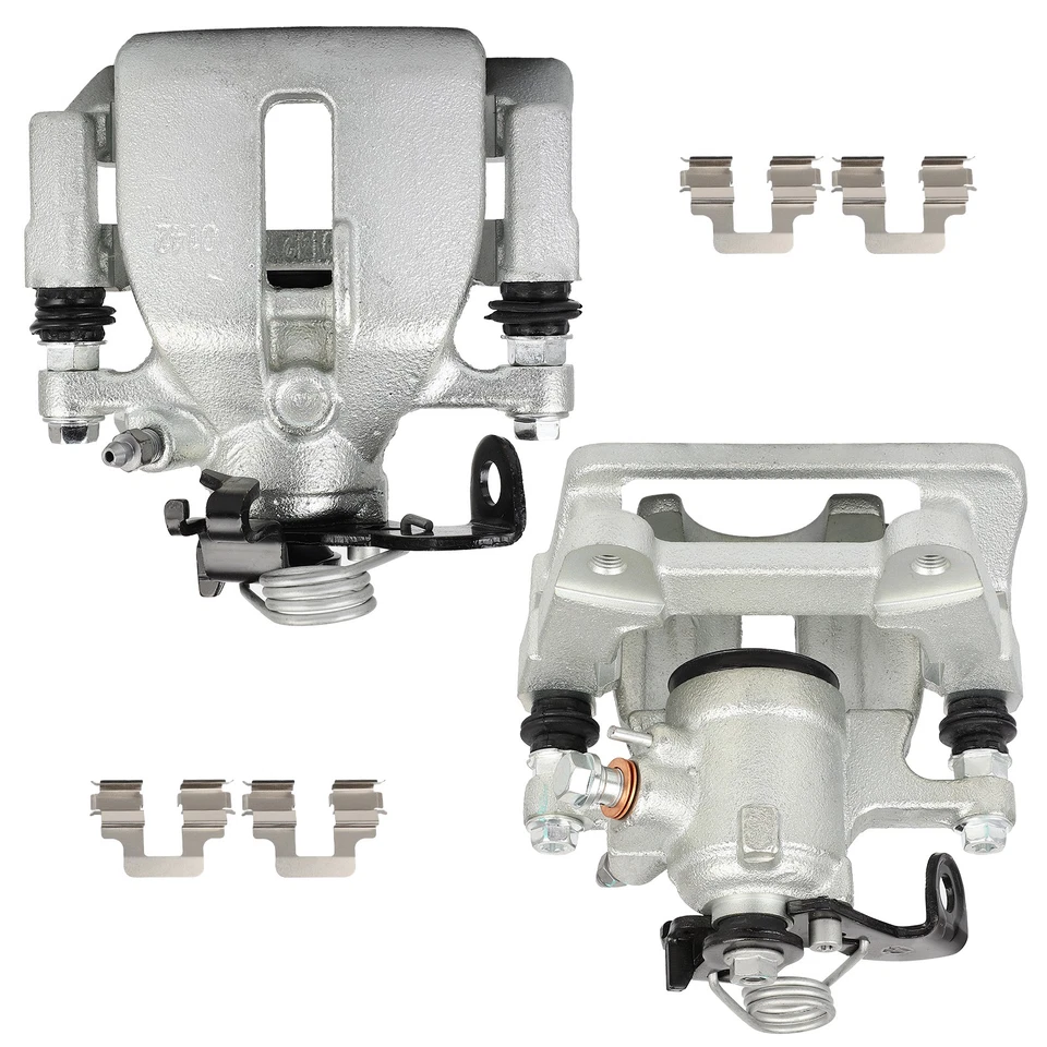 Rear Brake Calipers For 2005-2009 Audi A4 2005-2009 Audi A4 Quattro 2 Pcs New - Image 3 of 4