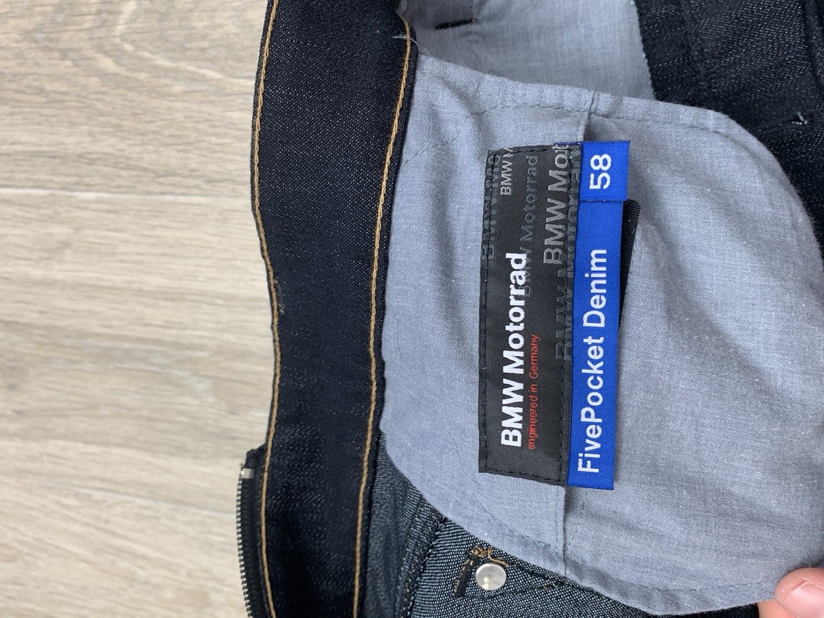 BMW Motorrad Five Pocket Denim Racing Moto Pants Jeans | eBay