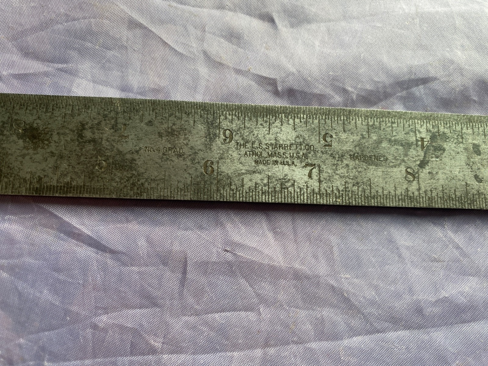 ANTIQUE STANLEY-ODD JOBS TYPE 1 WITH A STARRETT 12 INCH RULER - VERY ...