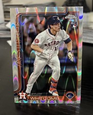 2025 Topps Chrome - Shay Whitcomb #251 RayWave Refractor (RC) Astros