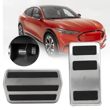 Accelerator Brake Pedal Set Nonslip Foot Pedals Stainless Steel Replacement