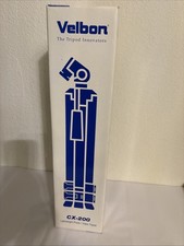 Velbon CX-200 Lightweight Aluminum Photo/Video Tripod 17.2" Expands to 45.1" New