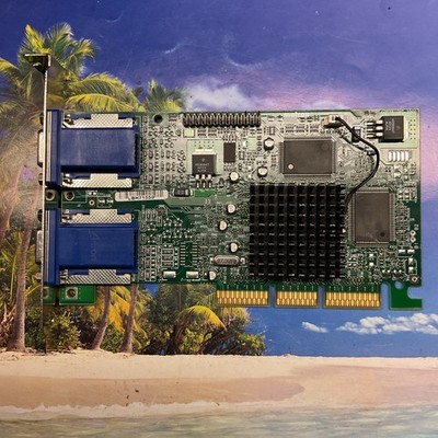 Matrox IBM G45+ 16MB Dual Head AGP VGA Card MDHA 16D/IBM FRU 09N9237 107