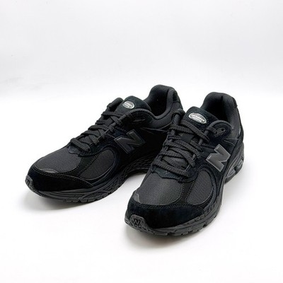 NEW* MEN New Balance 2002R Lifestyle Shoe BLACK / MAGNET (U200278J