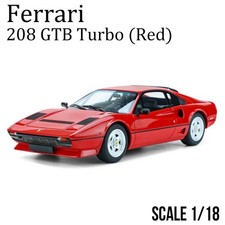 Mini Car 1/18 Ferrari 208 Gtb Turbo Red Gt Spirit Model Gts347