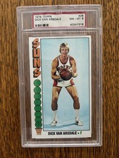 1976-77 Topps - Dick Van Arsdale #26, PSA 8