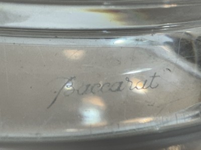 Large 7” Baccarat Crystal Vega Ashtray BOWL Dish | eBay