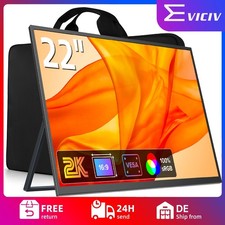 EVICIV Portable Monitor 22,0 Zoll Tragbarer M...
