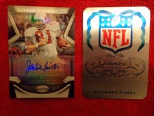 Jackie Smith 2016 Certified Auto mirror signatures #'d  /35 Cardinals Cowboys