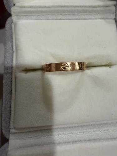 Cartier LOVE Wedding Band Ring 18K Yellow Gold 750 Size 61 / US 9.5