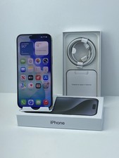 Apple iPhone 15 Pro Max A2849 256GB Natural Unlocked phone Intact condition