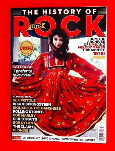 History of Rock 1978 BOOK - KATE BUSH Bob Dylan Sex Pistols UNCUT Magazine 2026