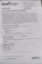 Bad Salzuflen 2 Pers Best Western Hotel Ostertor  Gutschein 4 Tage / 3 Nächte ÜF