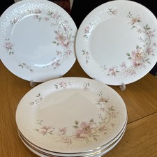 6 x Royal Albert For All Seasons Breath Of Spring 27cm / 10.5”  Plate