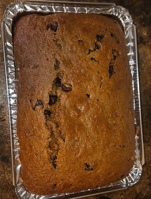 Chocolate Chip Banana Bread Large Loaf