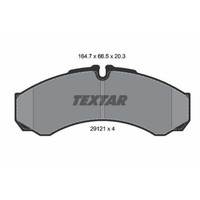 Textar BremsbeläGe Hinten FüR Iveco Daily V Kasten/Kombi Renault Trucks Mascott