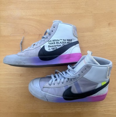 Size 10 - Nike Serena Williams x Off-White x Blazer Studio Mid Queen
